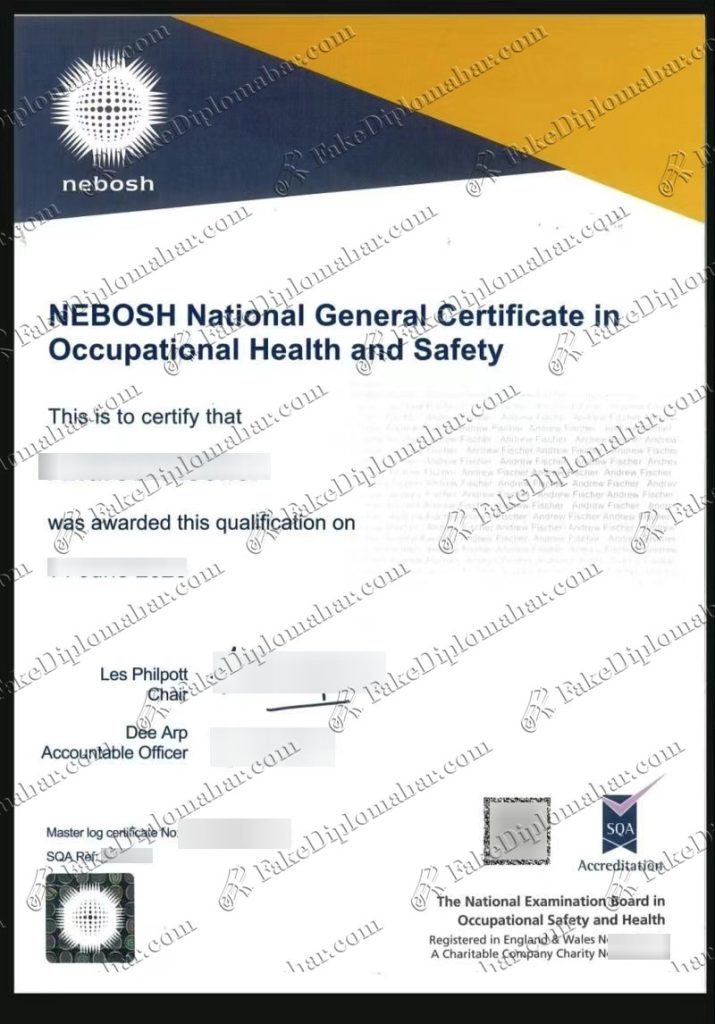 Can I Buy A Fake Nebosh National General Certificate Online In UK