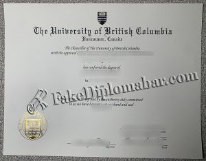 fake UBC diploma