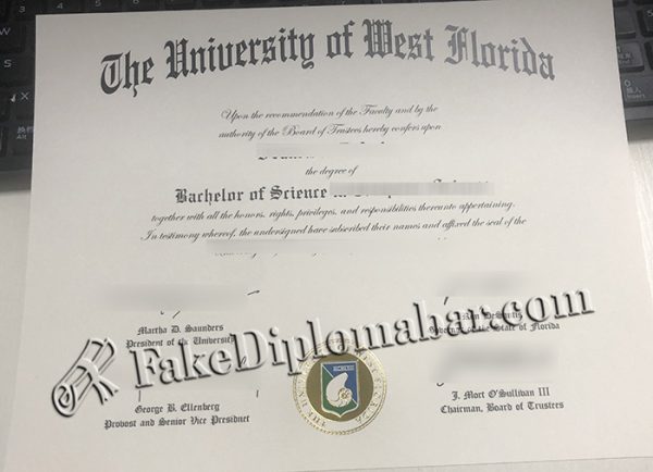fake UWF diploma