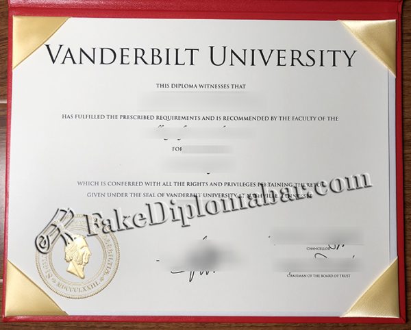Fake Vandy diploma,