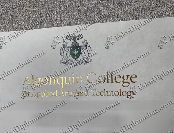 buy a fake Algonquin College diploma