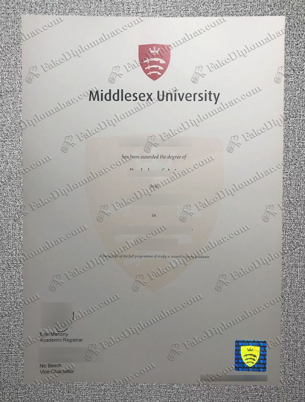 Buy fake Middlesex diplomas
