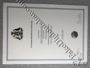 Liverpool John Moores University degree, LJMU certificate,