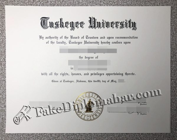 Tuskegee University Diploma
