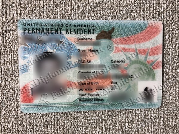US Green Card, US Permanent Resident Card,
