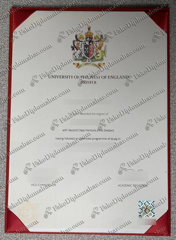 fake UWE bristol diplom