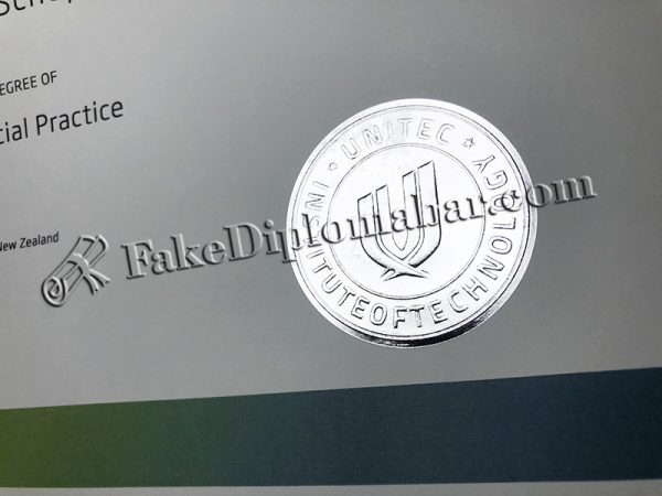 Unitec Diploma Silver Hot Stamping Seal