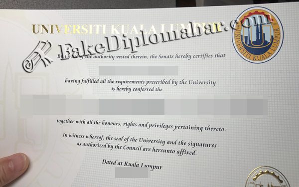 Universiti Kuala Lumpur Diploma Golden University Name