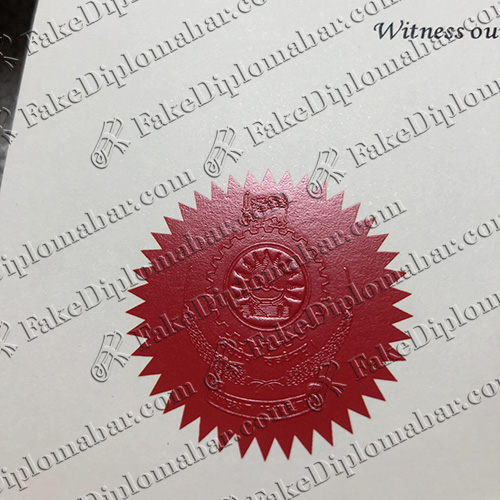 University of Moratuwa degree seal, University of Moratuwa certificate,
