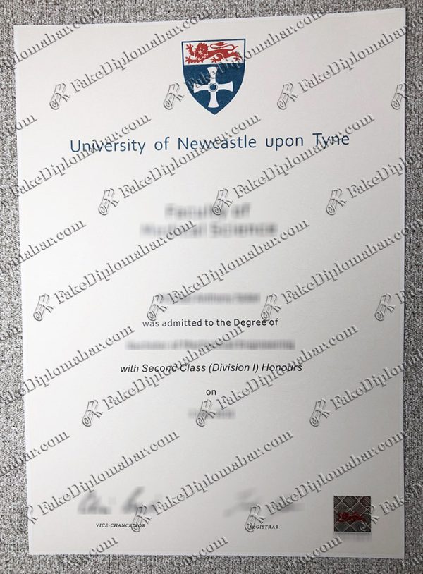 University of Newcastle upon Tyne diploma