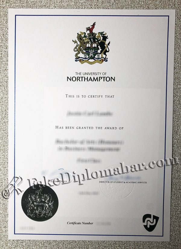 University of Northampton diploma