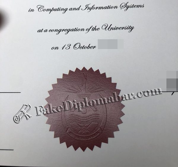University of South Africa Diploma raised seal