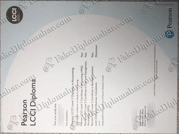 buy fake LCCI Level 3 Diploma