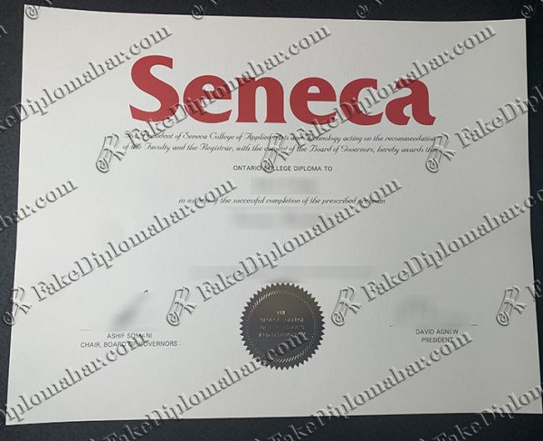 buy fake Seneca diploma