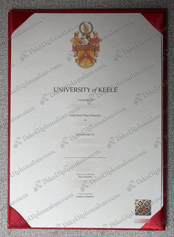 buy fake Keele University diploma