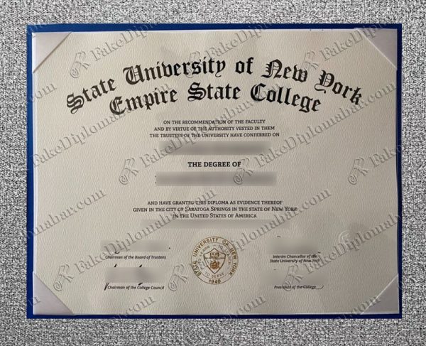buy fake SUNY Empire State College diploma