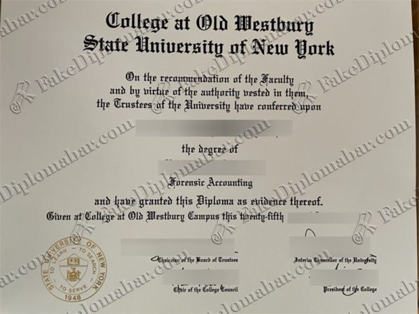 buy fake SUNY at Old Westbury diploma online