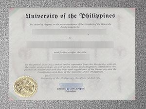 buy fake University of the Philippines diploma