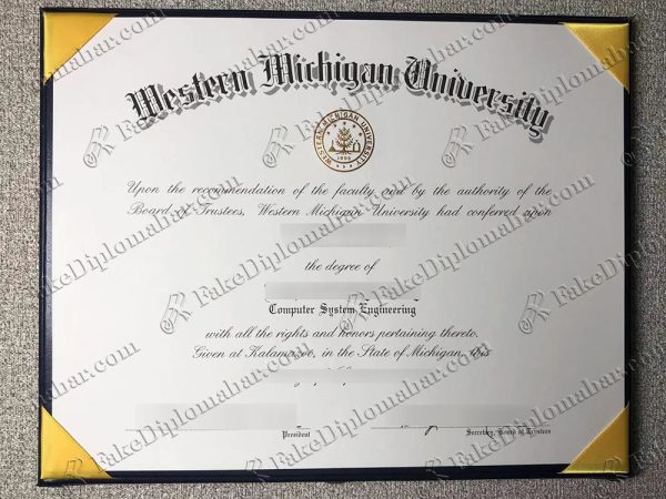 buy fake WMU diploma