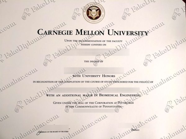 fake CMU degree
