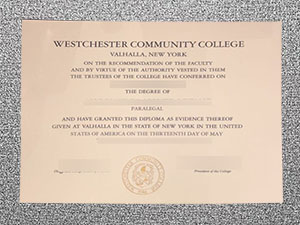 westchester community college diploma