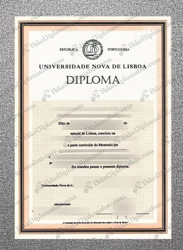 where can I buy fake NOVA University Lisbon degree
