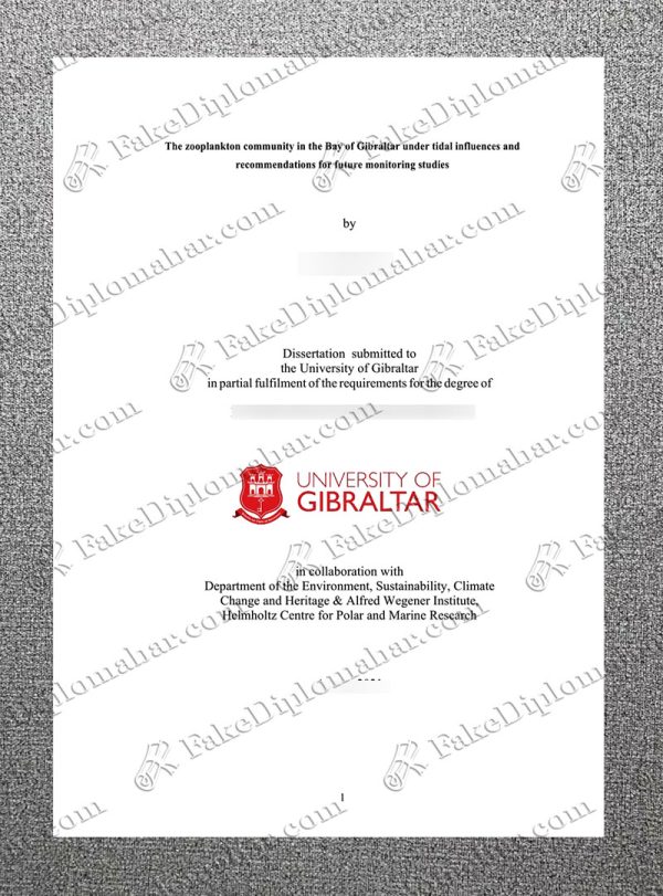 where can I buy fake The University of Gibraltar diploma