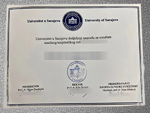 where can i buy University of Sarajevo diploma