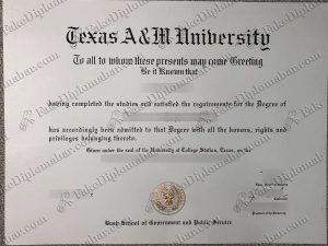 buy fake Texas A&M diploma