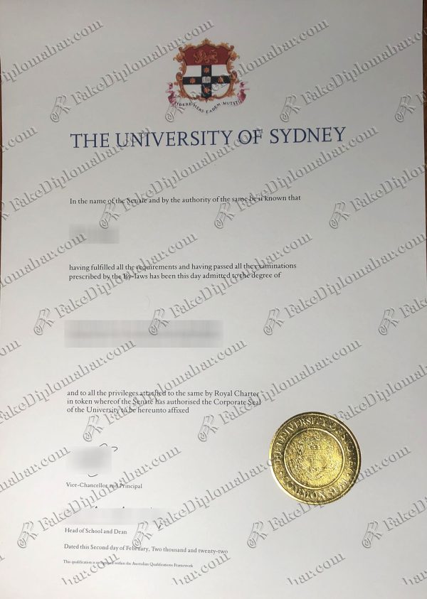 buy fake USYD diploma