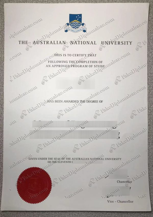 fake ANU degree