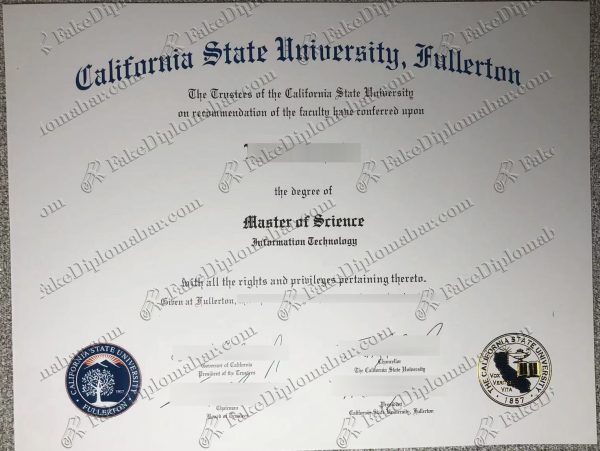 fake Cal State Fullerton degree