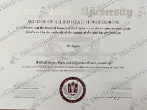 fake LLU diploma