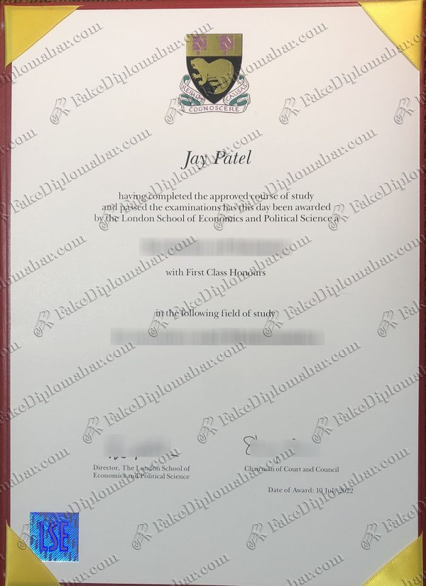 fake LSE diploma