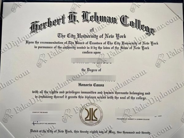 fake Lehman College degree
