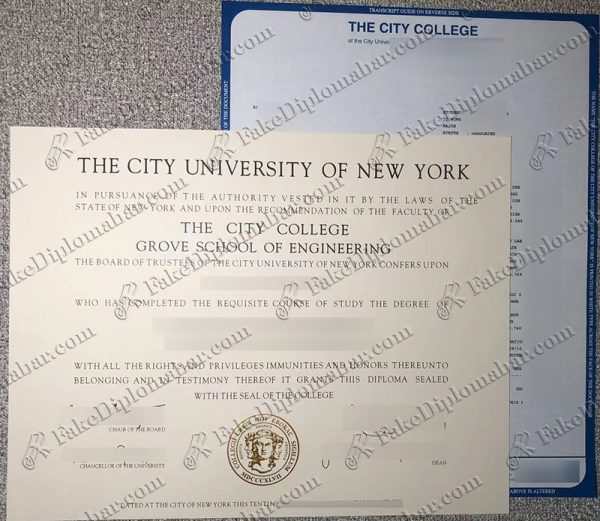 CUNY CITY COLLEGE DEGREE