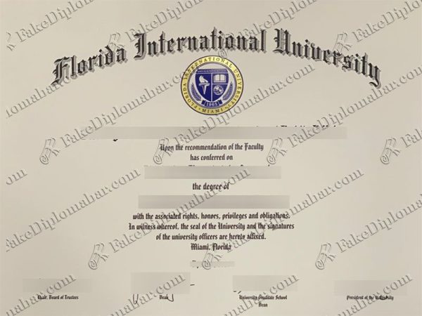Florida International University degree