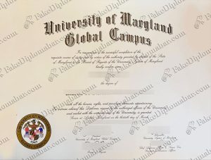 Maryland Global Campus degree