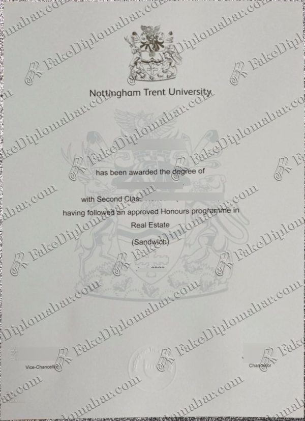 Nottingham Trent University degree