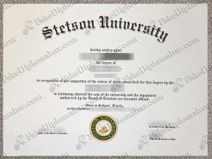 Stetson University degree