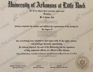 University of Arkansas at Little Rock degree