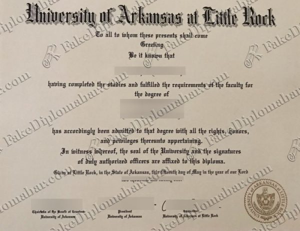 University of Arkansas at Little Rock degree