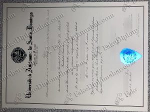 buy fake Autonomous University of Santo Domingo diploma