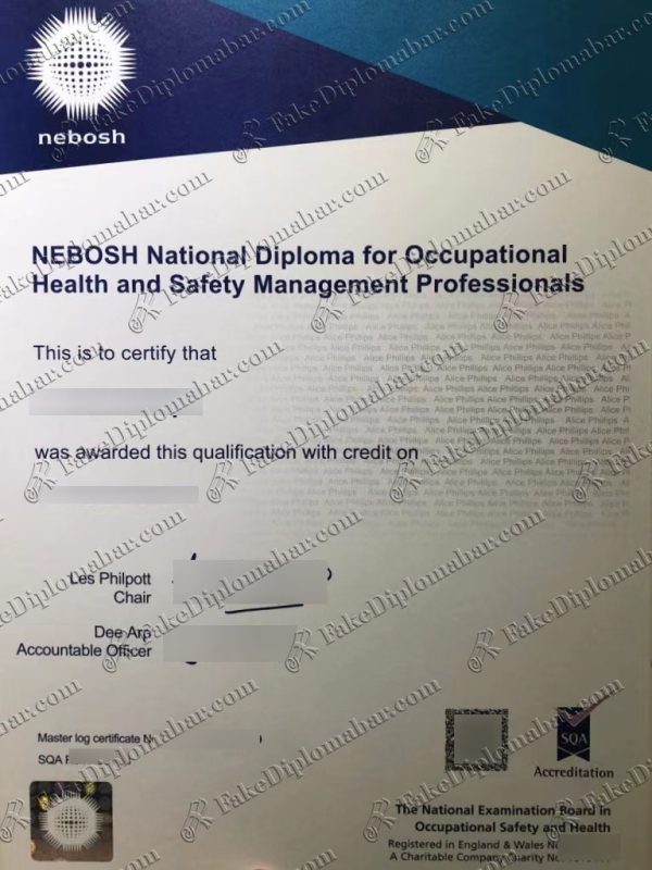 fake NEBOSH National Diploma