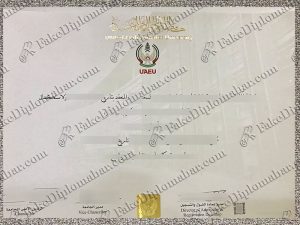 United Arab Emirates degree