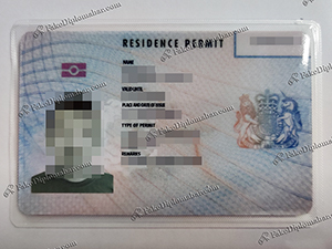 UK Residence Permit of Work Permitted
